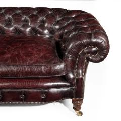 A Victorian walnut Chesterfield sofa - 1405219