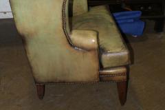 A Vintage Pair of Oversized Wing Chairs - 3555026