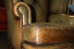A Vintage Pair of Oversized Wing Chairs - 3555028