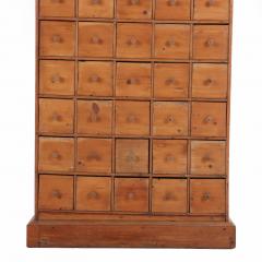 A Vintage Pine Apothecary Cabinet Late 19th C Belgium  - 4463346
