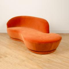 A Vladimir Kagan Weiman Preview chaise lounge sofa circa 1980  - 2251448