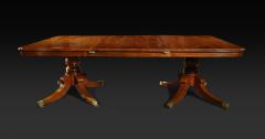 A WILLIAM IV MAHOGANY TWO PEDESTAL DINING TABLE - 3308376