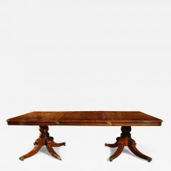 A WILLIAM IV MAHOGANY TWO PEDESTAL DINING TABLE - 3310200