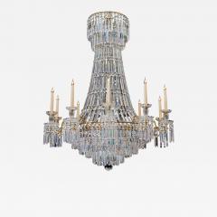 A WILLIAM IV TENT AND WATERFALL CHANDELIER - 3789388