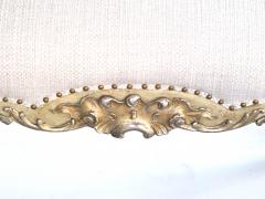 A Well Carved French Louis XV Style Painted Silver Gilt Bench - 77336