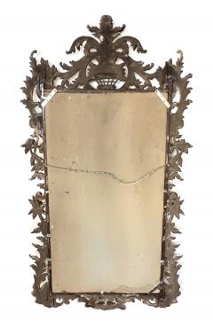 A Well Carved French Rococo Style Giltwood Wall Mirror with Exuberant Crest - 3469953