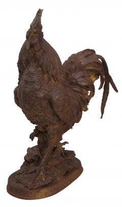 A Well Delineated French Cast Iron Rooster - 191059