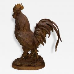 A Well Delineated French Cast Iron Rooster - 191079