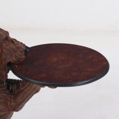 A Whimsical Hound Dog Resin Side Butler Table Contemporary  - 3941006