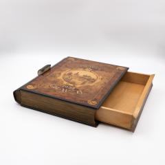 A Whimsical Secret Compartment Book Box - 1364148