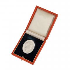 A White Vitreous Paste Cameo of Emma Lady Hamilton - 1252943