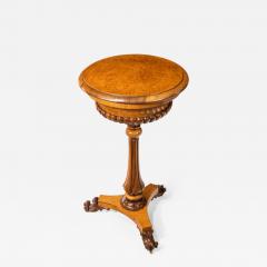 A William IV amboyna and rosewood table jardiniere - 2333121