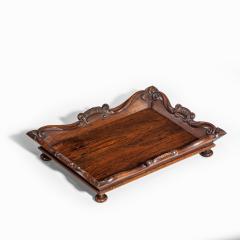 A William IV mahogany desk tidy attributed to Gillows - 2038144