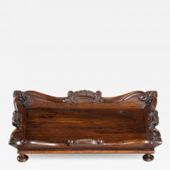 A William IV mahogany desk tidy attributed to Gillows - 2038771