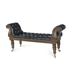 A William mahogany bench seat - 3385928