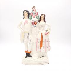 A Young Couple English Staffordshire circa 1870 - 2803314