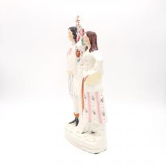 A Young Couple English Staffordshire circa 1870 - 2803315