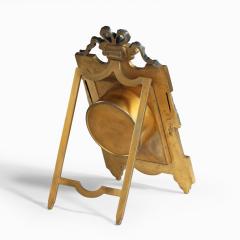 A bronze easel clock by Martin Company - 2436639