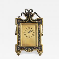A bronze easel clock by Martin Company - 2440639