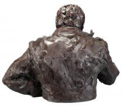 A bronze portrait of Sir Winston Churchill by Rufus Martin 2023 - 3350066