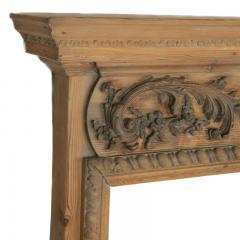 A carved fire surround from Sir Winston Churchill s drawing room - 3339948