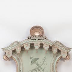 A carved wood and Painted king size headboard Italian C 1950 - 2487301