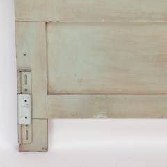 A carved wood and Painted king size headboard Italian C 1950 - 2487304