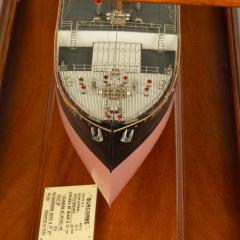 A cased shipyard model of S S Burbridge S S Burcombe 1912 - 3741410