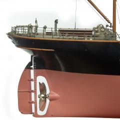 A cased shipyard model of S S Burbridge S S Burcombe 1912 - 3741412