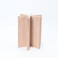 A cerused oak table base contemporary  - 2593525