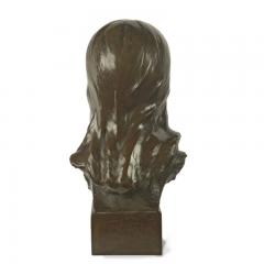 A charming bust of a child s head by Edwin Whitney Smith dated 1910 - 3081025