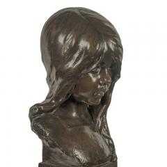 A charming bust of a child s head by Edwin Whitney Smith dated 1910 - 3081026