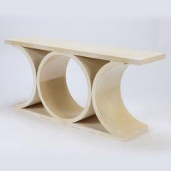 A contemporary parchment consoles int he manner of K SPringer  - 2435595