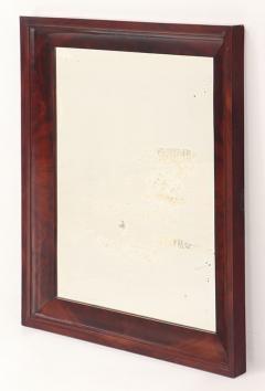 A crotch mahogany Empire wall mirror circa 1830  - 3450476