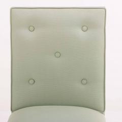A custom set of 10 Art Deco Style Dining Chairs C 1990s  - 4346567