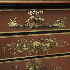 A delicate Regency Chinoiserie lacquer cabinet - 3361821
