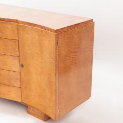 A figured elm French Art Deco sideboard circa 1940 - 2589045