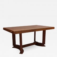 A fine French Art Deco Rectangular Oak Dining Table - 1233197