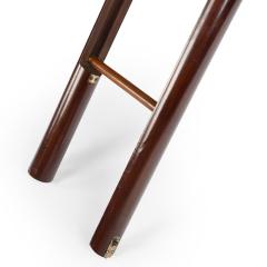 A fine George III mahogany pole ladder - 4242316