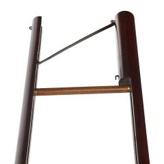A fine George III mahogany pole ladder - 4242319