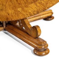 A fine Victorian pollard oak centre table in the manner of Bridgens - 2730455