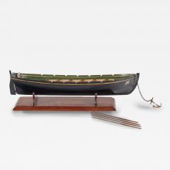 A fine model of Royal Navy ship s rowing gig Bluebell  - 3841725