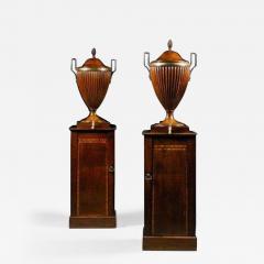 A fine pair of George III mahogany wine cisterns attributed to Gillows - 747016