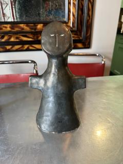 A french 20th century pottery druid  - 4182011