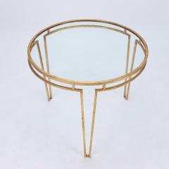 A gilt iron side table in the manner of J Royere circa 1950  - 2284280