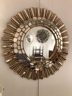 A gilt wood Starburst mirror - 1089247