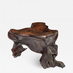 A good Chinese rootwood stool - 1426448