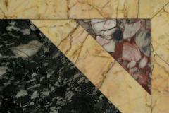 A good late Baroque period geometric table top composed of fine marble specimens - 4766120