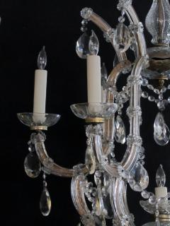 A good pair of Maria Theresa glass and crystal chandeliers - 1055935