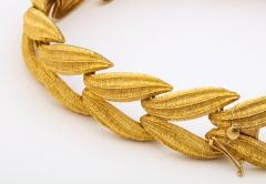 A great 18 kt Gold Leaf Form Necklace - 3094667